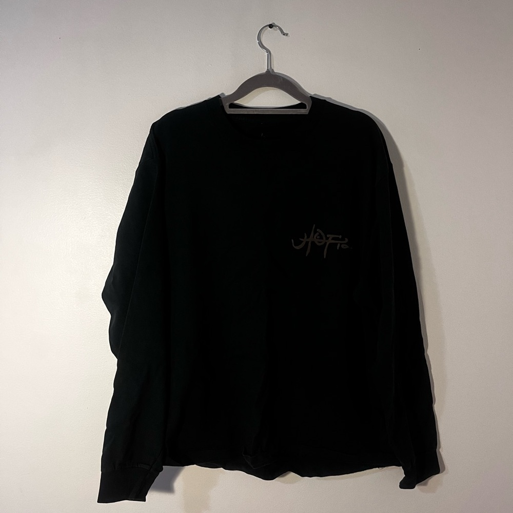 Utopia Black Long Sleeve Shirt